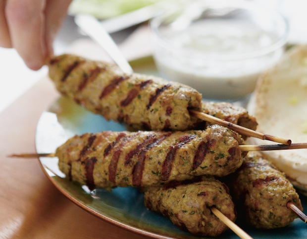 Indian-Style Veal Brochettes